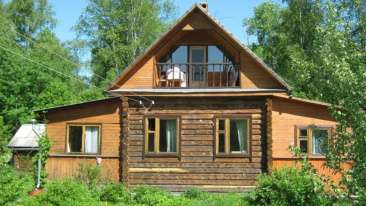 Дачный дом на земельном участке