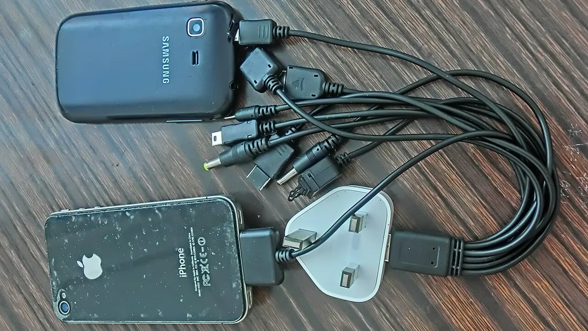 USB-кабель для зарядки смартфона