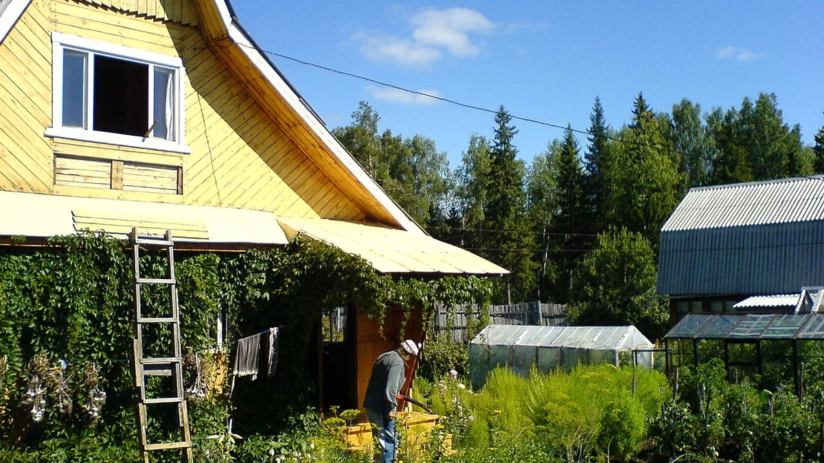 Дачный дом на садовом участке